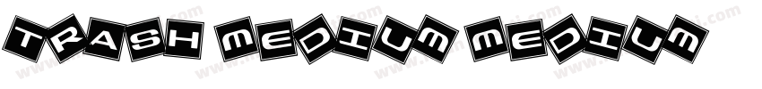 Trash Medium Medium字体转换